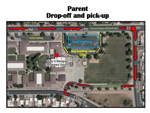 Parent Pick up Map 2023 2024